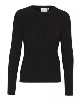 Базовый свитер Kaffe Sweater Silla, черный