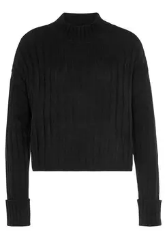 Базовый свитер LASCANA Sweater, черный