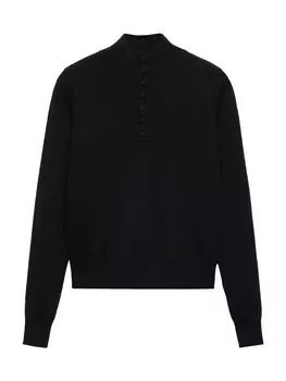 Базовый свитер MANGO Sweater PESTO, черный