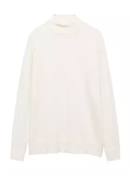 Базовый свитер MANGO Sweater VIEIRA, светло-бежевый