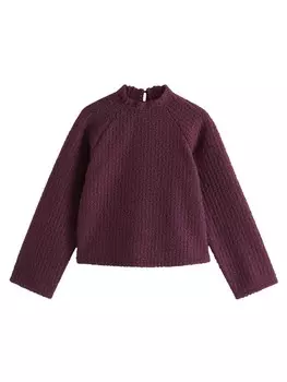 Базовый свитер Next Sweater, бордовый