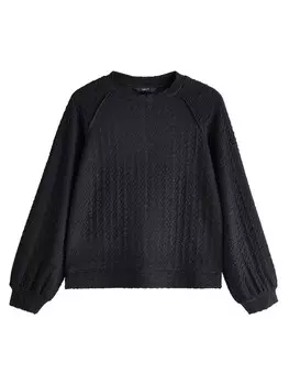 Базовый свитер Next Sweater, черный