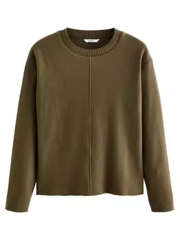 Базовый свитер Next Sweater, оливковый