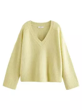 Базовый свитер Next Sweater, желтый