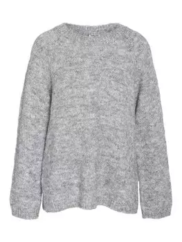 Базовый свитер Noisy may Sweater NMSUTTON, пятнистый серый