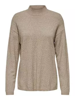 Базовый свитер ONLY Sweater ONLKATIA, серо-коричневый