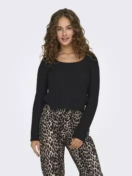 Базовый свитер ONLY Sweater RILLA, черный