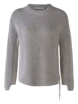 Базовый свитер OUI Sweater RUBI, светло-серый