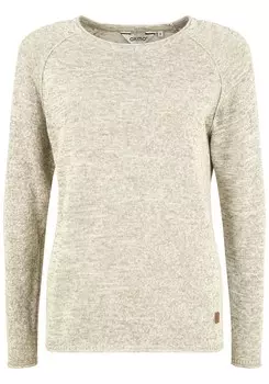 Базовый свитер Oxmo Sweater Daniela, белый
