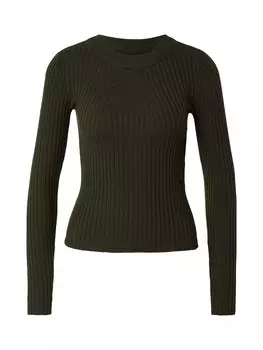 Базовый свитер PIECES Sweater PCCRISTA, темно-зеленый