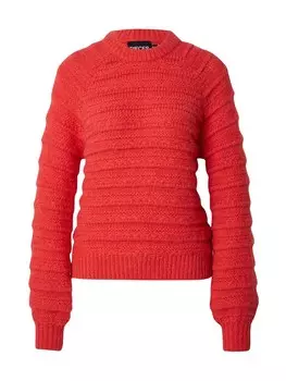 Базовый свитер PIECES Sweater PCJAYDA, красный