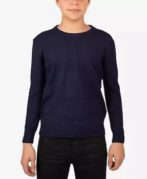 Базовый свитер с круглым вырезом для мальчика Xray, синий