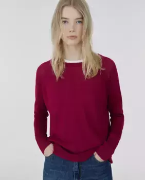 Базовый свитер Sfera, розовый