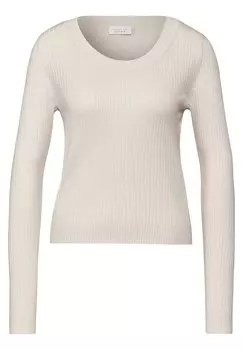 Базовый свитер Street One Studio Sweater, белый