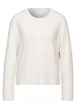 Базовый свитер Street One Studio Sweater, белый