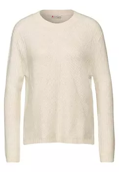 Базовый свитер STREET ONE Sweater, бежевый
