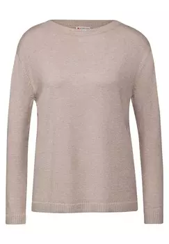 Базовый свитер STREET ONE Sweater, бежевый