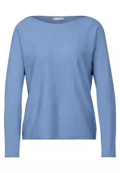 Базовый свитер STREET ONE Sweater, синий