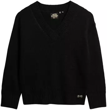 Базовый свитер Superdry Sweater, черный