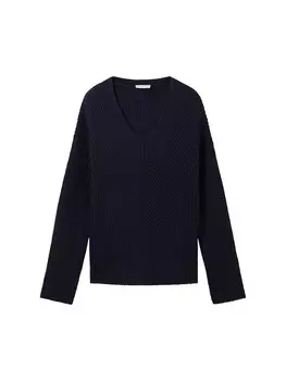 Базовый свитер TOM TAILOR Sweater, ночной синий