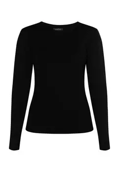 Базовый свитер usha BLACK LABEL Sweater, черный