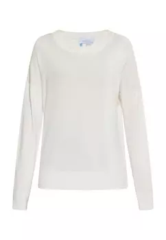 Базовый свитер usha BLUE LABEL Sweater, белый