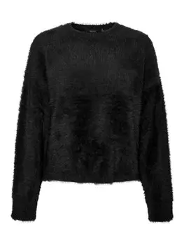 Базовый свитер VERO MODA Sweater, черный