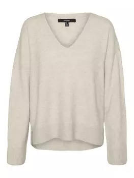 Базовый свитер VERO MODA Sweater PHILINE, бежевый