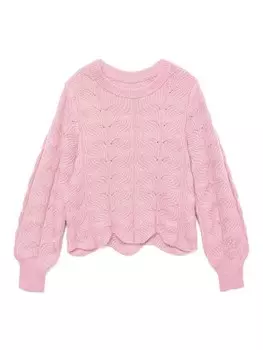 Базовый свитер VERO MODA Sweater, розовый