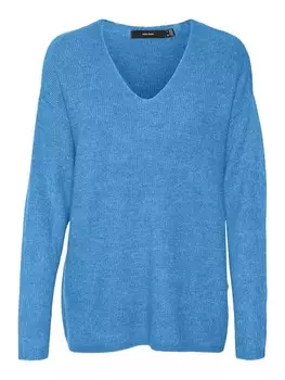 Базовый свитер VERO MODA Sweater, синий