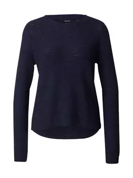 Базовый свитер VERO MODA Sweater VMNUEVOCHARITY, темно-синий