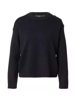Базовый свитер VERO MODA Sweater VMSaba, черный