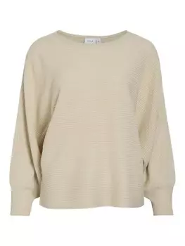 Базовый свитер VILA Sweater, бежевый