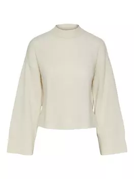 Базовый свитер YAS Sweater FRIDO, бежевый