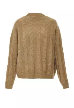 Базовый свитер YASANNA Sweater, кэмел