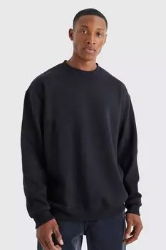 Базовый свитшот оверсайз Boohoo, черный