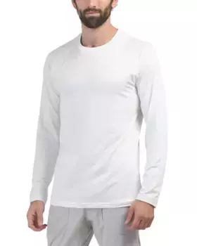 Базовый топ с длинными рукавами на каждый день Gaiam, цвет Egret