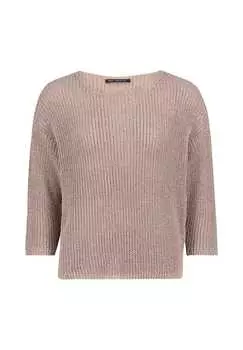 Базовый вязаный свитер с ребристой структурой Betty Barclay, цвет powder pearl