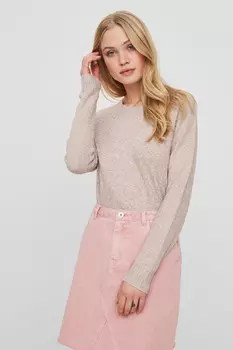 Базовый вязаный свитер Vero Moda, розовый