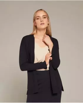 Базовый женский кардиган свободного кроя Elena Mir, темно-синий