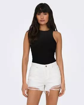 Базовый женский топ без рукавов Jdy, черный