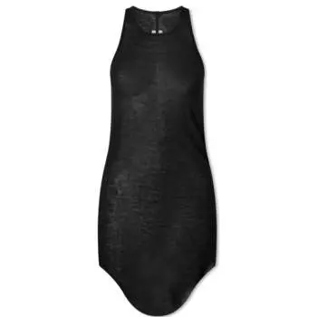 Базовый жилет в рубчик Rick Owens, черный