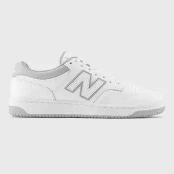 BB480 New Balance мужские повседневные кроссовки, белый/серый