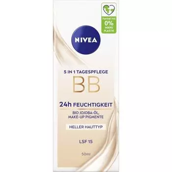 BB 5в1 дневной уход за светлой кожей типа SPF15 NIVEA, 50 ml