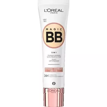 BB-крем для лица 5в1 Оптимизатор цвета лица Яркий увлажняющий SPF 20 L’Oral Paris, 30 ml