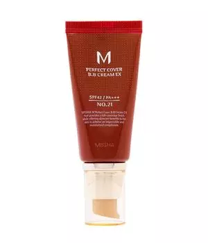 BB-крем MISSHA M Perfect Cover B.B, Nr. 21 - Light Beige, 50 ml