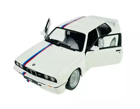 Bburago 1988 Bmw 3 Series M3 E30 Белый 1:24 21100