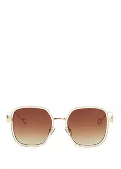 Bc 1269 c 3 металлические прозрачные женские солнцезащитные очки Blancia Milano