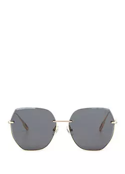 Bc 1275 c 1 золотые женские солнцезащитные очки с геометрическим рисунком Blancia Milano