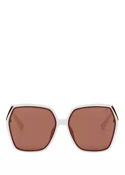 Bc 1277 c 4 белые женские солнцезащитные очки с геометрическим рисунком Blancia Milano